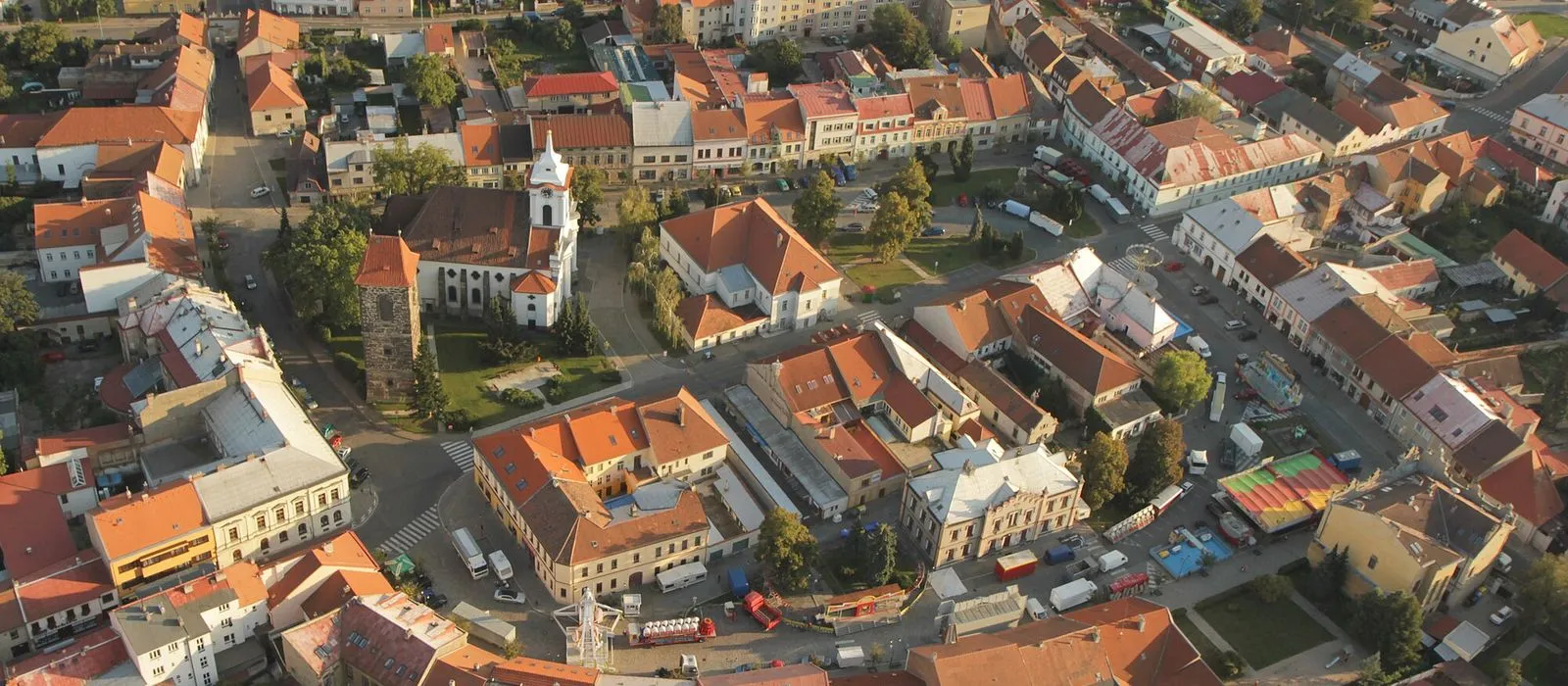 Český Brod, pohled na město
