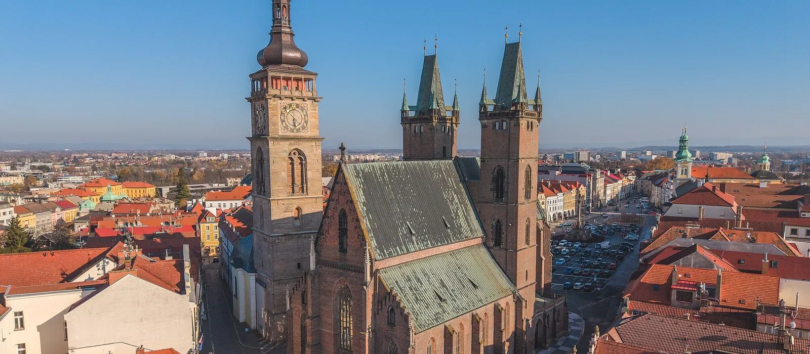 Hradec Králové, pohled na město
