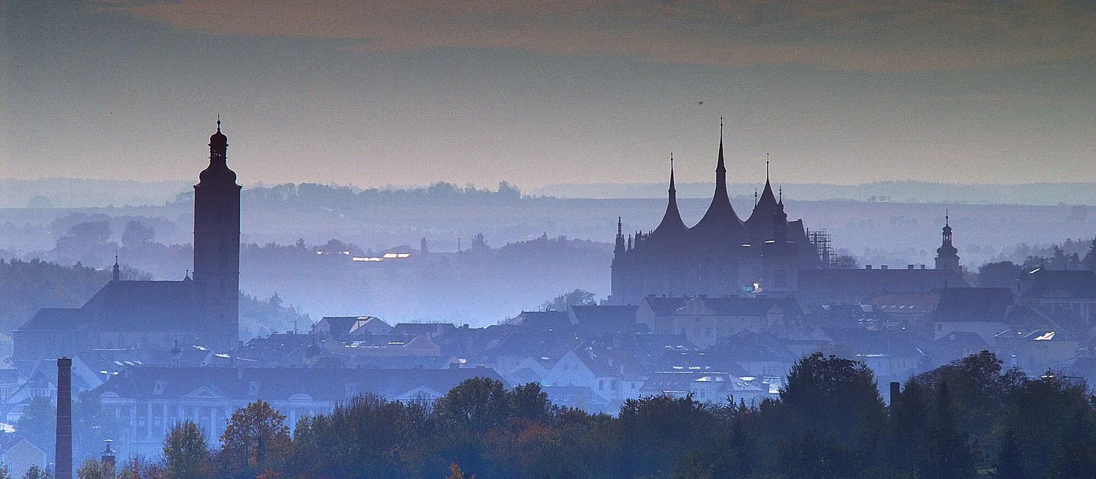 Kutná Hora, pohled na město