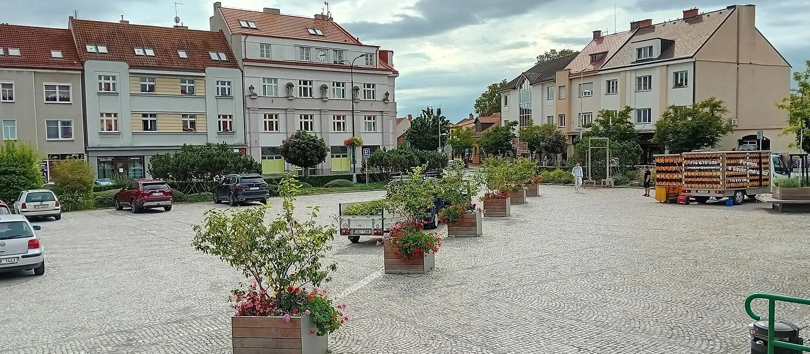 Lysá nad Labem, pohled na město
