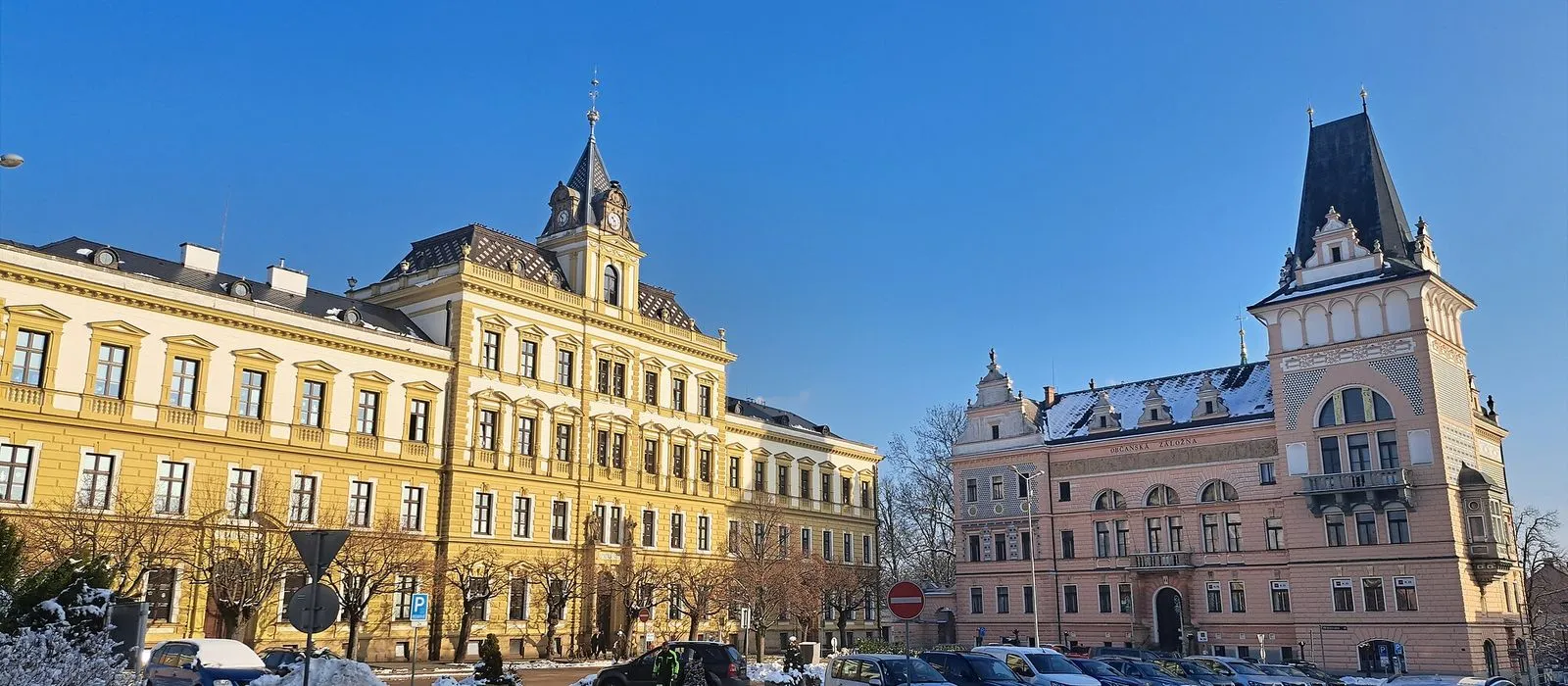 Přelouč, pohled na město